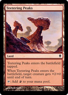 Teetering Peaks - Zendikar