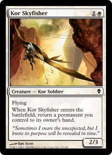 Kor Skyfisher - Zendikar