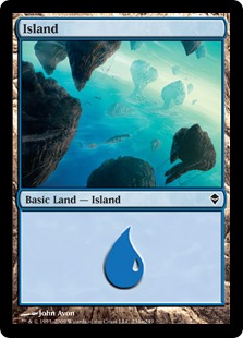 Island - Zendikar