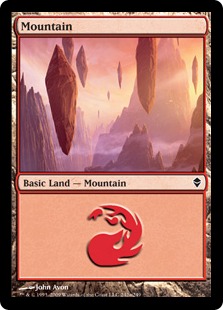 Mountain - Zendikar