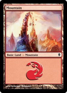 Mountain - Zendikar