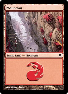 Mountain - Zendikar