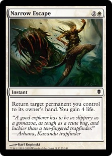 Narrow Escape - Zendikar