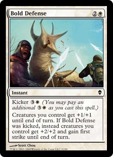 Bold Defense - Zendikar