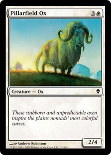 Pillarfield Ox - Zendikar