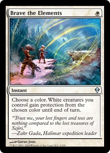 Brave the Elements - Zendikar