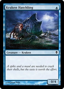 Kraken Hatchling - Zendikar