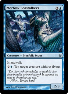 Merfolk Seastalkers - Zendikar