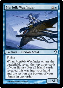 Merfolk Wayfinder - Zendikar