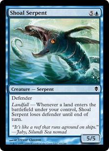 Shoal Serpent - Zendikar