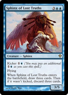 Sphinx of Lost Truths - Zendikar