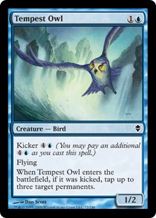 Tempest Owl - Zendikar