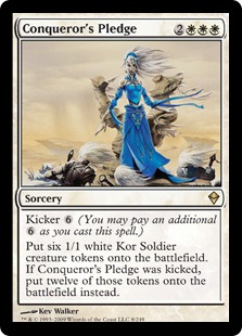 Conqueror's Pledge - Zendikar