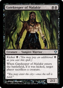 Gatekeeper of Malakir - Zendikar