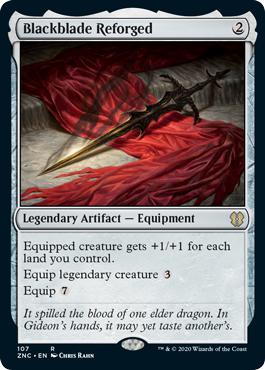 Blackblade Reforged - Zendikar Rising Commander