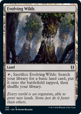 Evolving Wilds - Zendikar Rising Commander