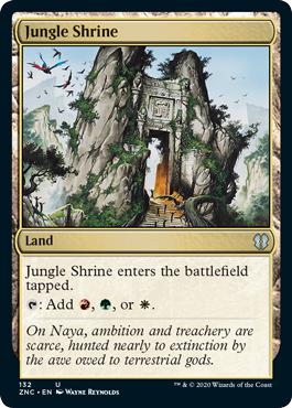 Jungle Shrine - Zendikar Rising Commander