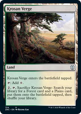 Krosan Verge - Zendikar Rising Commander