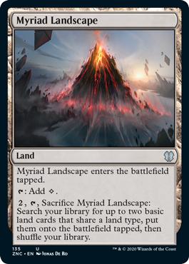 Myriad Landscape - Zendikar Rising Commander