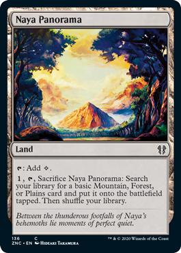 Naya Panorama - Zendikar Rising Commander