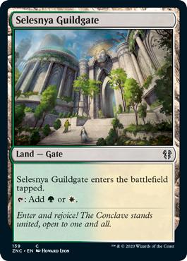 Selesnya Guildgate - Zendikar Rising Commander