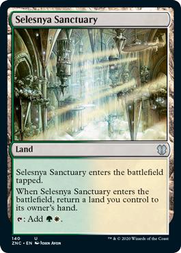 Selesnya Sanctuary - Zendikar Rising Commander