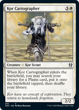 Kor Cartographer - Zendikar Rising Commander