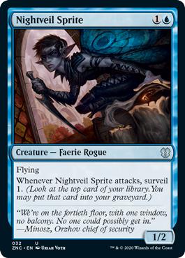 Nightveil Sprite - Zendikar Rising Commander