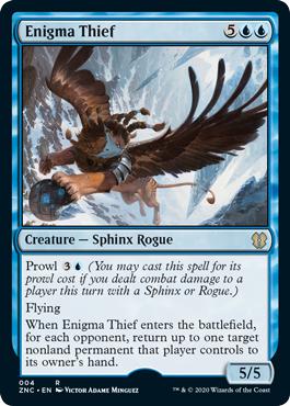 Enigma Thief - Zendikar Rising Commander