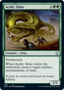 Acidic Slime - Zendikar Rising Commander