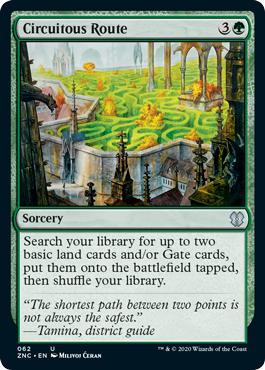 Circuitous Route - Zendikar Rising Commander