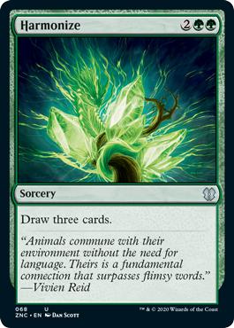 Harmonize - Zendikar Rising Commander