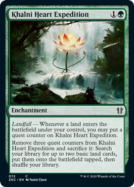 Khalni Heart Expedition - Zendikar Rising Commander