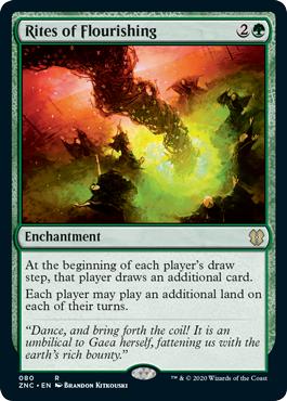 Rites of Flourishing - Zendikar Rising Commander