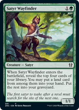 Satyr Wayfinder - Zendikar Rising Commander