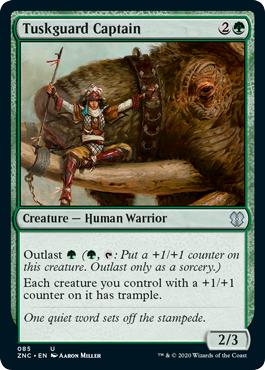 Tuskguard Captain - Zendikar Rising Commander
