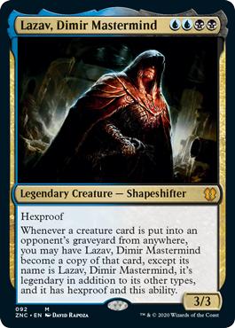 Lazav, Dimir Mastermind - Zendikar Rising Commander