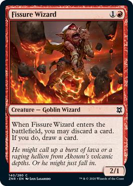 Fissure Wizard - Zendikar Rising