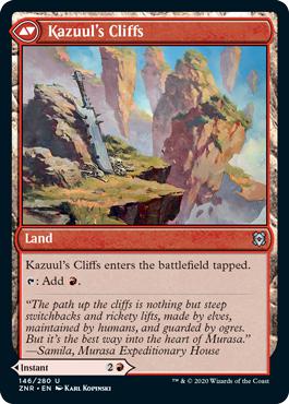 Kazuul's Cliffs - Zendikar Rising