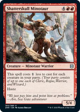 Shatterskull Minotaur - Zendikar Rising