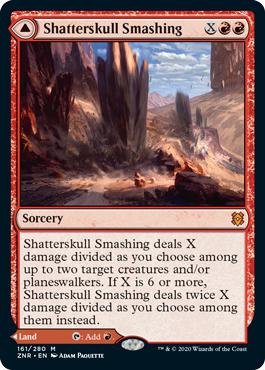 Shatterskull Smashing // Shatterskull, the Hammer Pass - Zendikar Rising