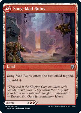 Song-Mad Ruins - Zendikar Rising