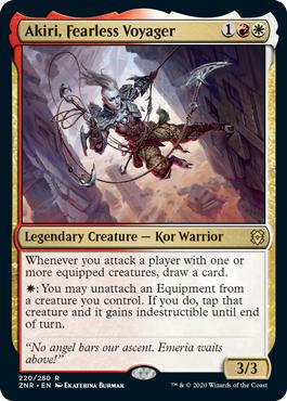 Akiri, Fearless Voyager - Zendikar Rising