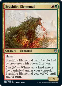 Brushfire Elemental - Zendikar Rising