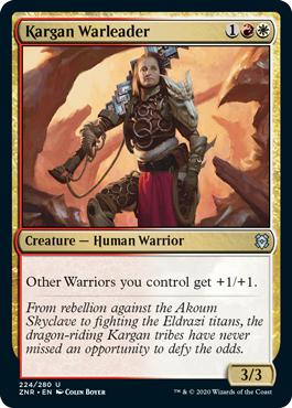 Kargan Warleader - Zendikar Rising