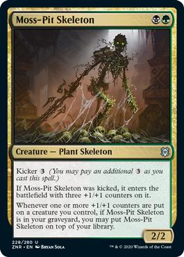 Moss-Pit Skeleton - Zendikar Rising