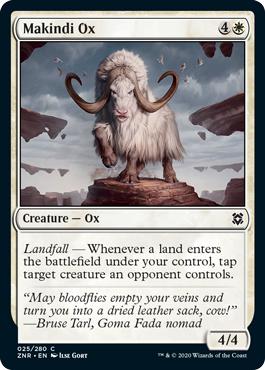 Makindi Ox - Zendikar Rising