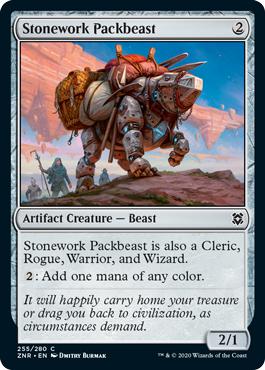 Stonework Packbeast - Zendikar Rising