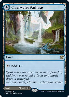 Clearwater Pathway // Murkwater Pathway - Zendikar Rising