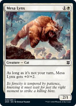 Mesa Lynx - Zendikar Rising